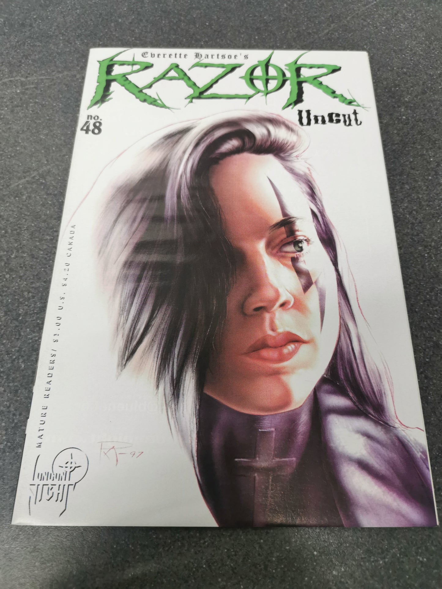 Razor Uncut #48 1998 comic