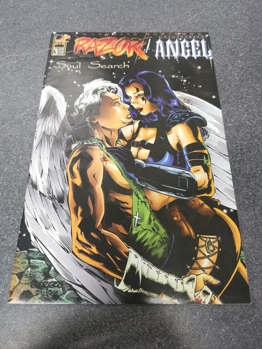 Razor Morbid Angel Soul Search #3 1996 comic