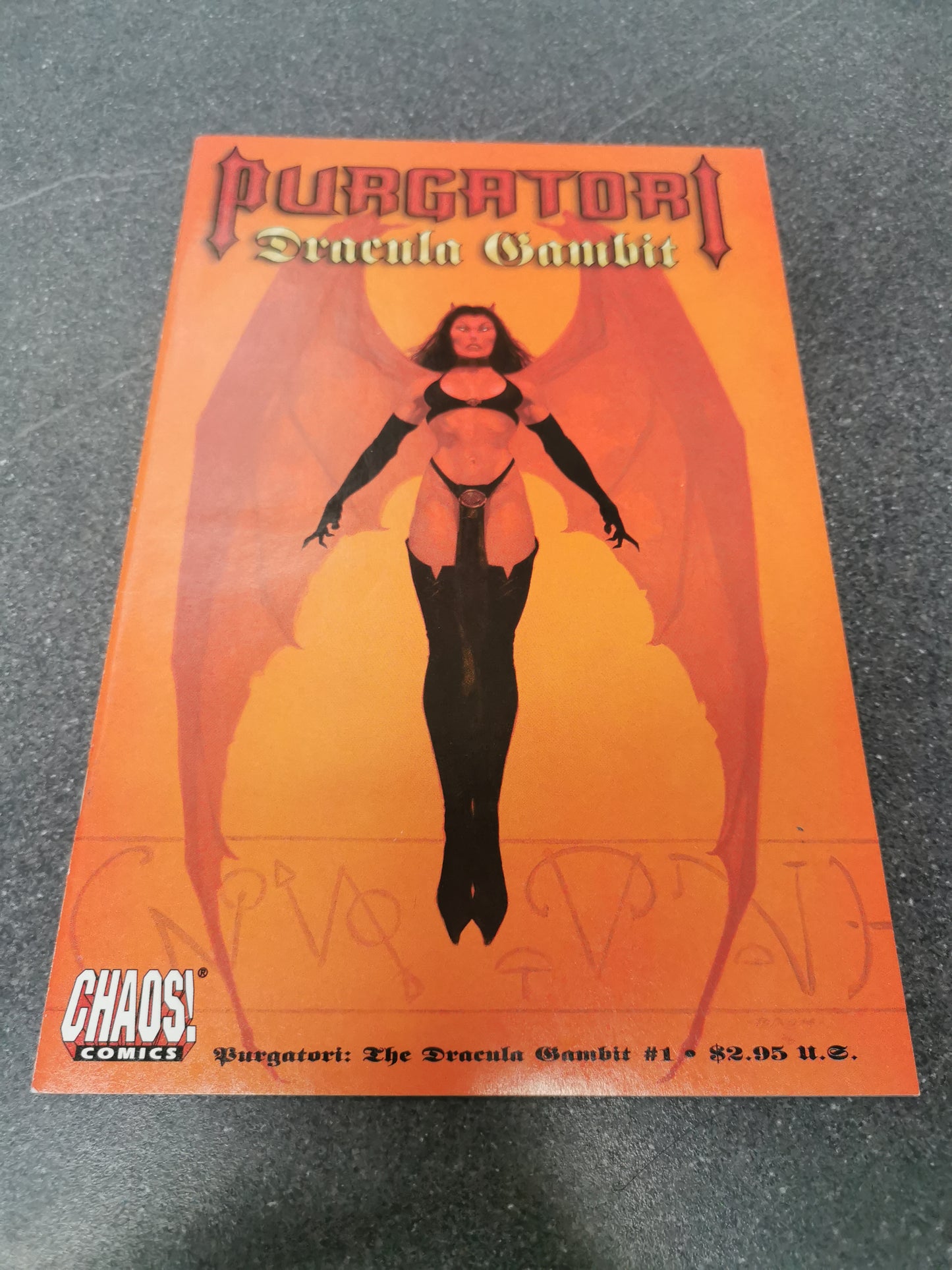 Purgatori Dracula Gambit #1 1997 Chaos comic