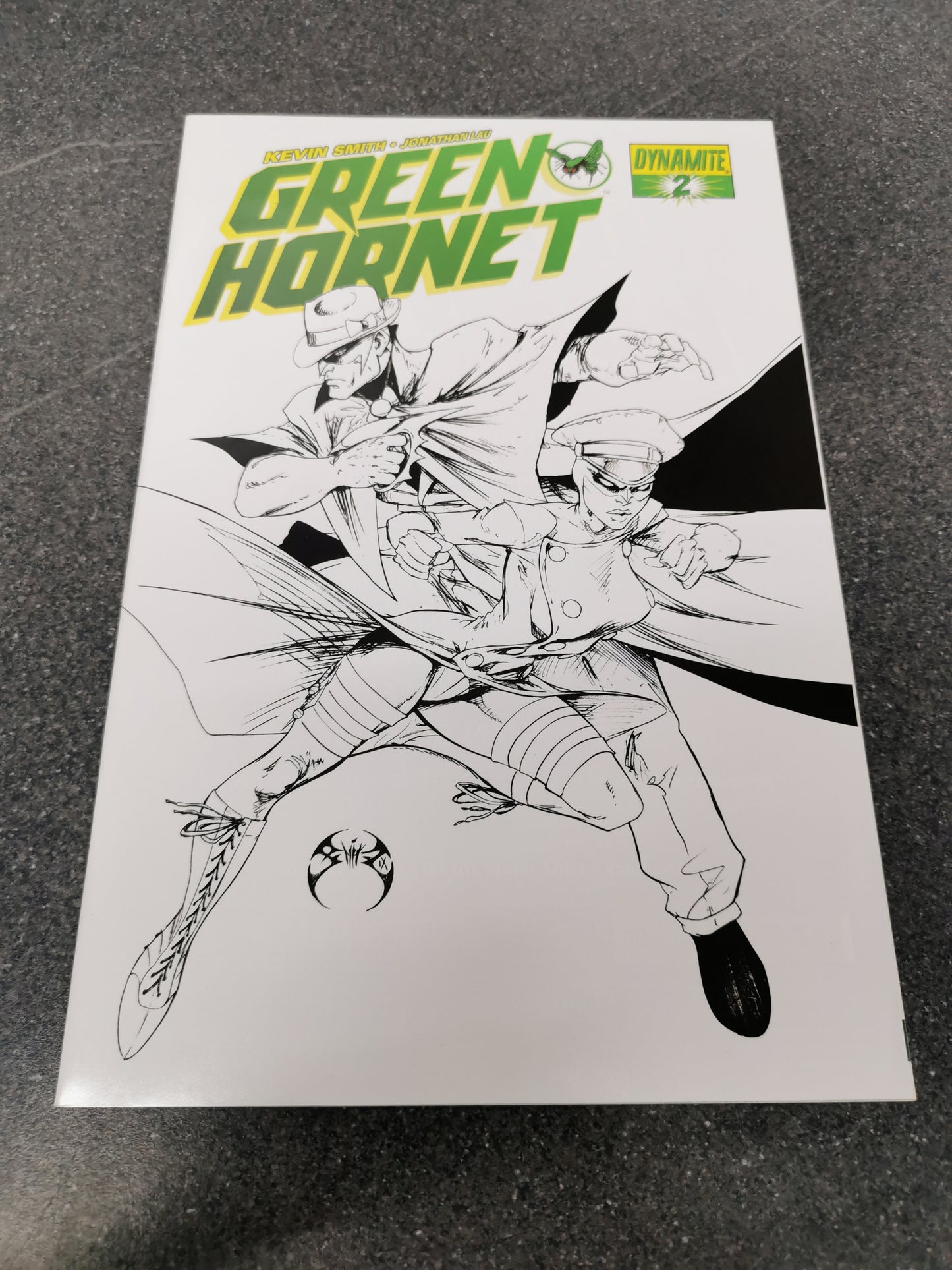 Green Hornet #2 variant 2010 Dynamite comic