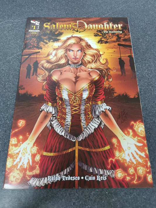 Salems Daughter The Awakening #1 2009 variant Zenescope comic