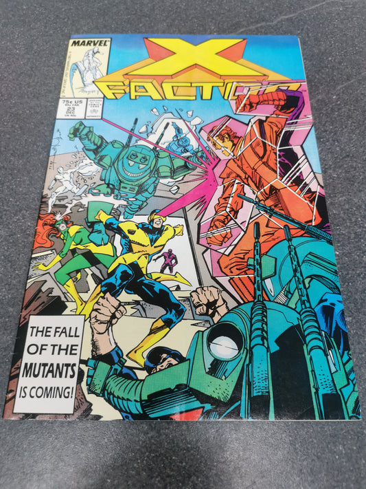 Xfactor #23 1987 Archangel cameo Marvel comic