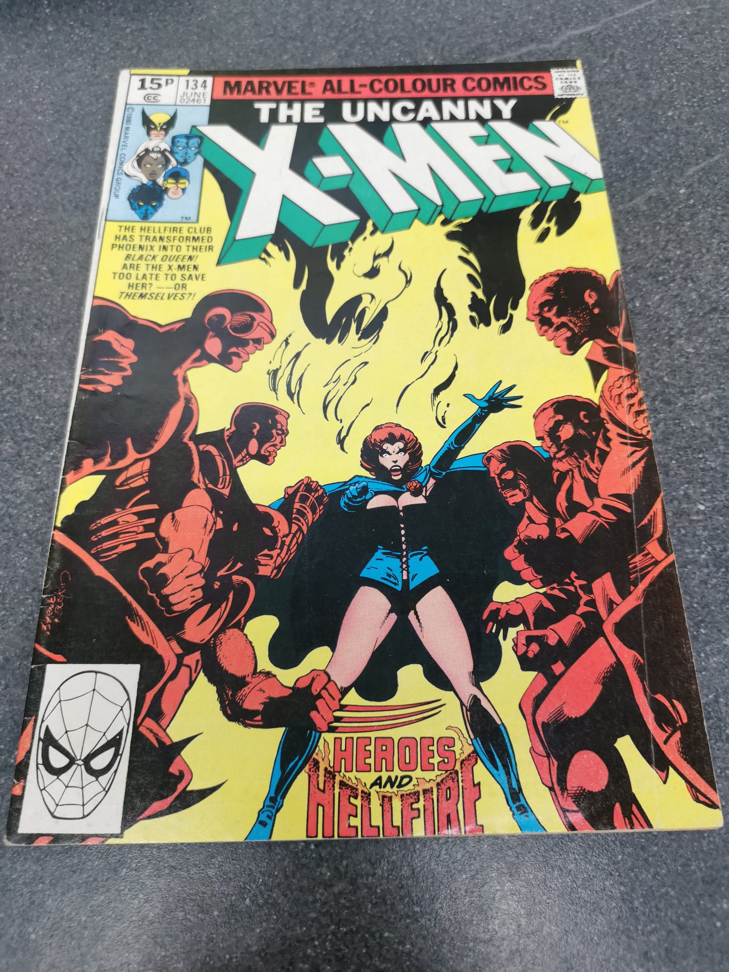 Xmen #134 1980 1st appearance of Dark Phoenix Marvel comic