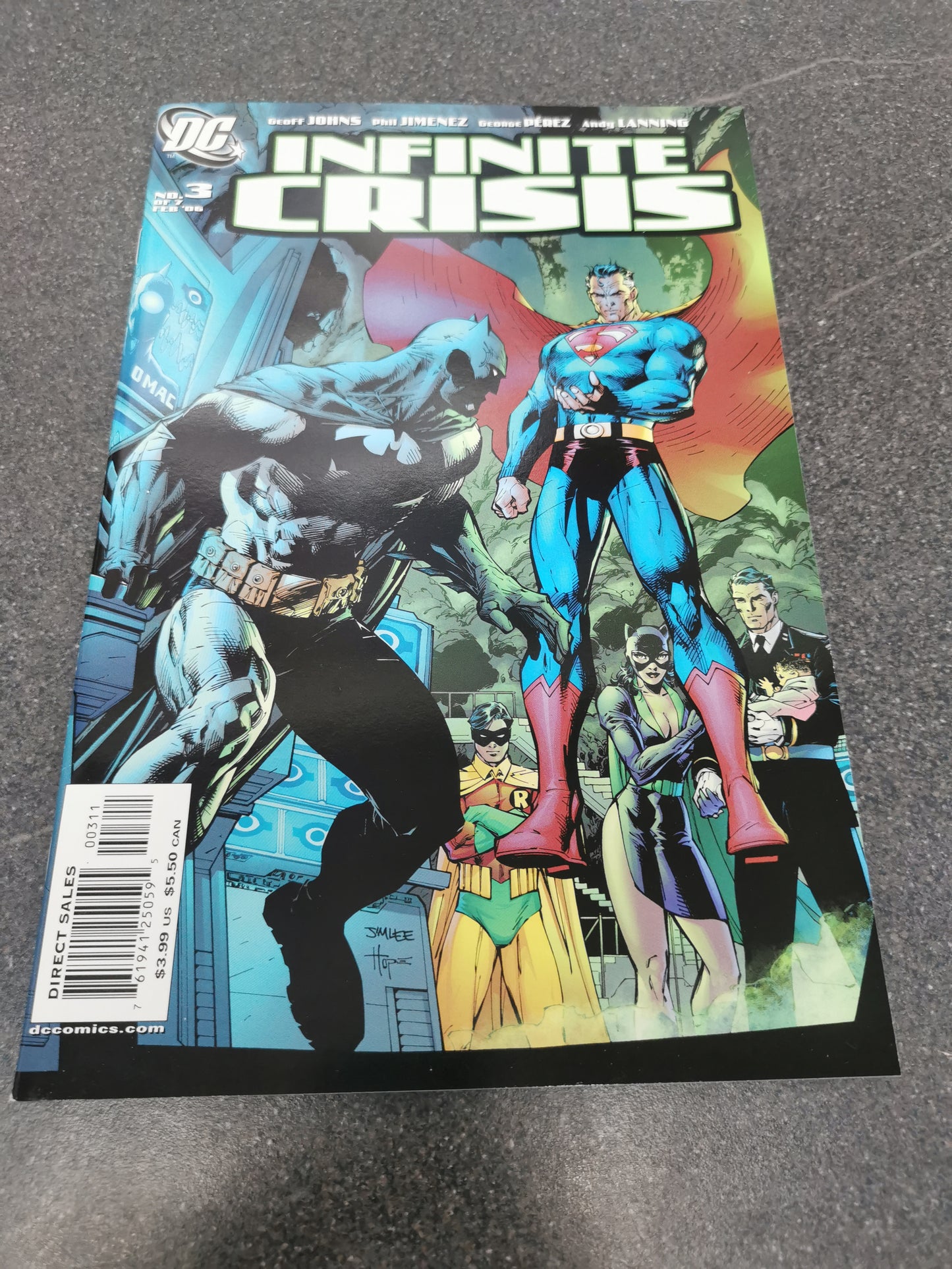 Infinite Crisis #3 2006 1st appearance of Jaime Reyes Blue Beetle DC comic