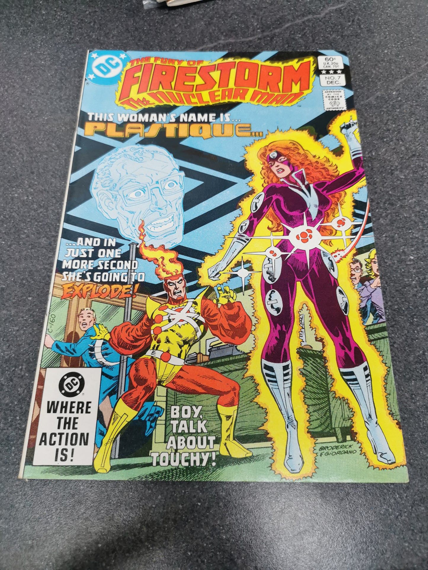 Firestorm #7 1982 1st appearance of Plastique DC comic