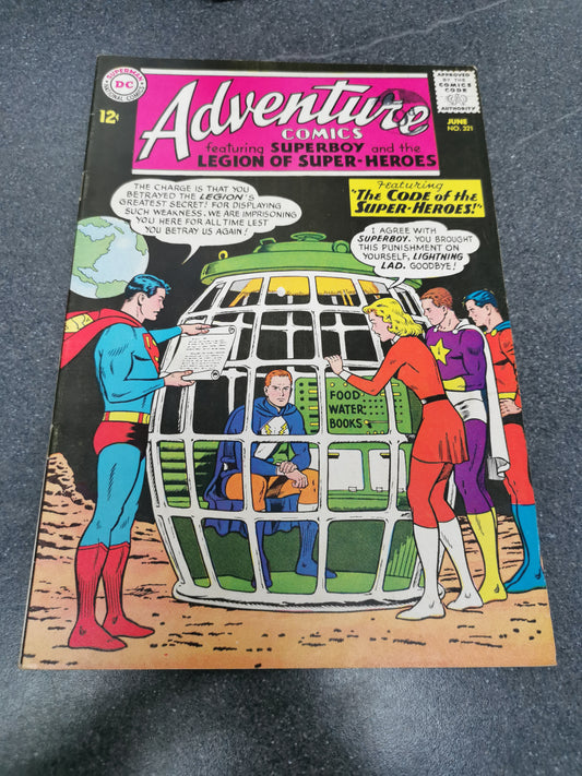 Adventure Comics #321 1964 1st appearance of Time Trapper DC comic