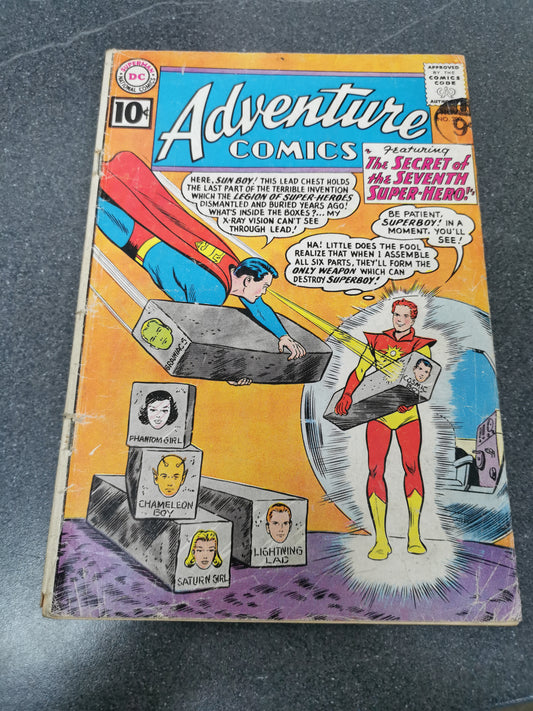 Adventure Comics #290 1961 1st apearance of Sunboy 9th appearance Legion of Superheroes DC comic