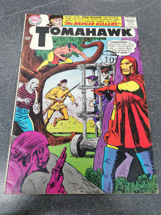 Tomahawk #96 1965 1st appearance of Lady Shilling DC comic