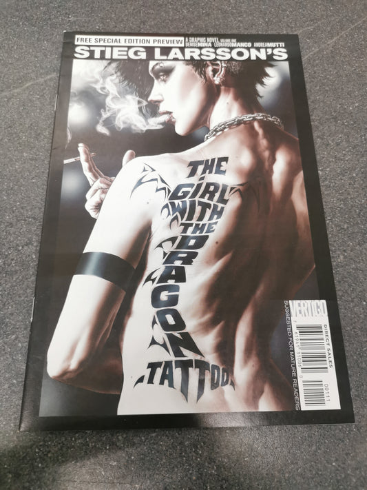 The Girl With The Dragon Tattoo #1 Special Edition DC comic