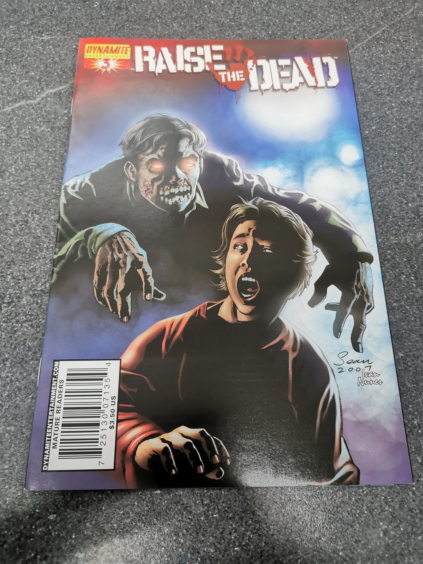 Raise The Dead #3 2007 Dynamite comic