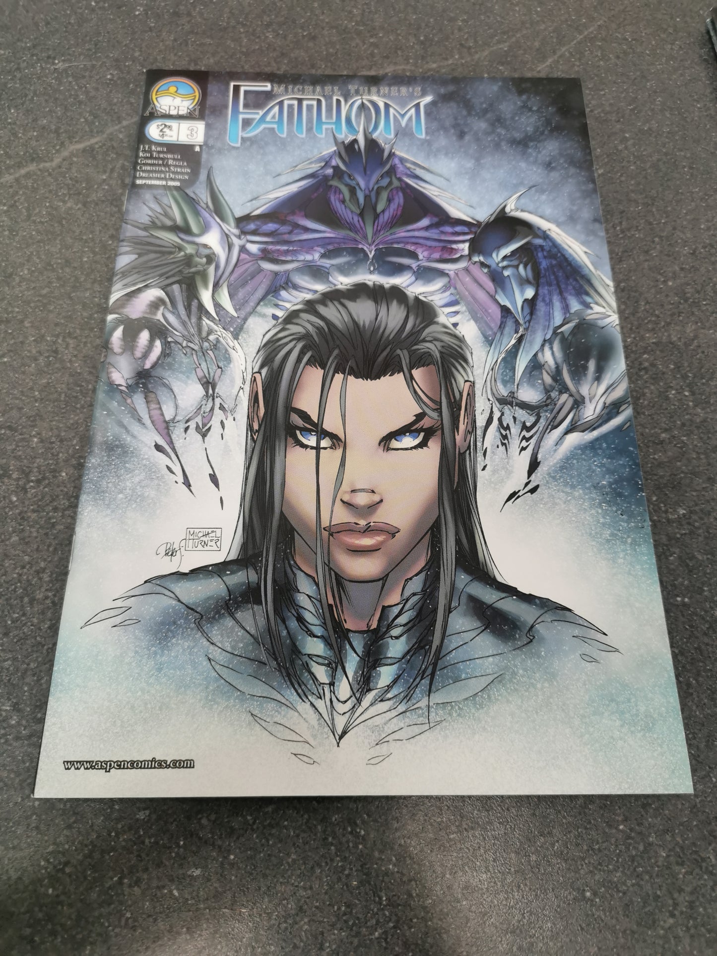 Fathom #3 2005 Aspen comic