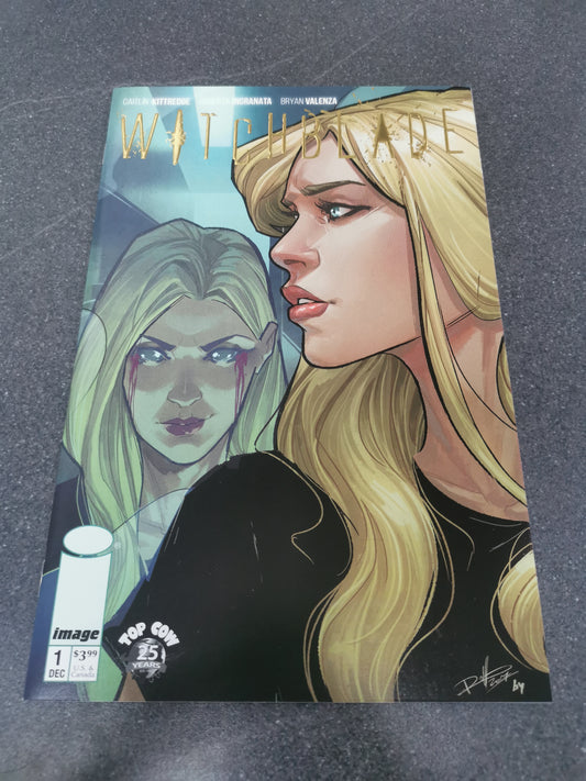 Witchblade #1 2017 Gold Foil Retailer Variant Image comic