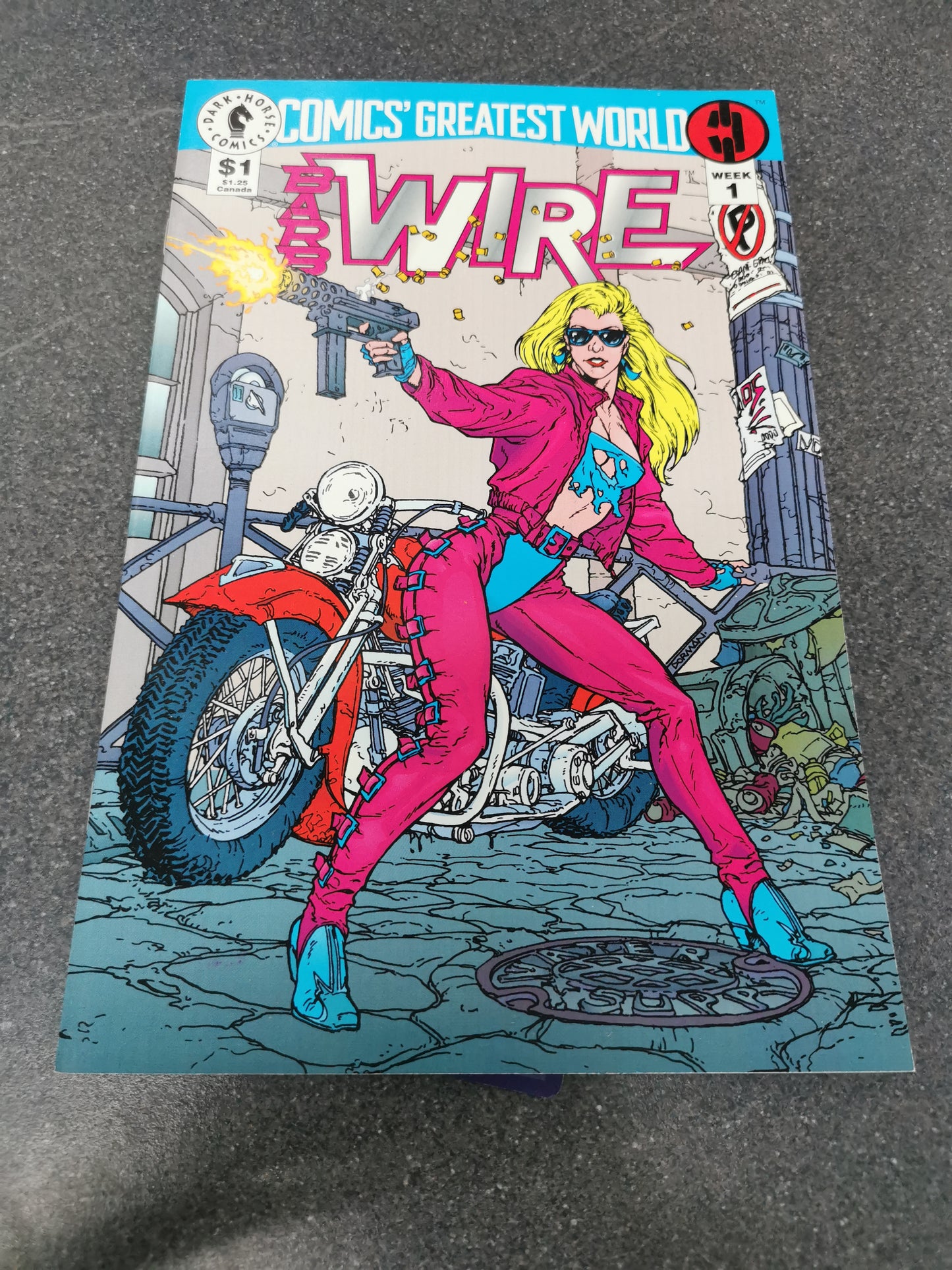 Comics Greatest World Barb Wire 1993 1st appearance of Barb Wire Dark Horse Comic