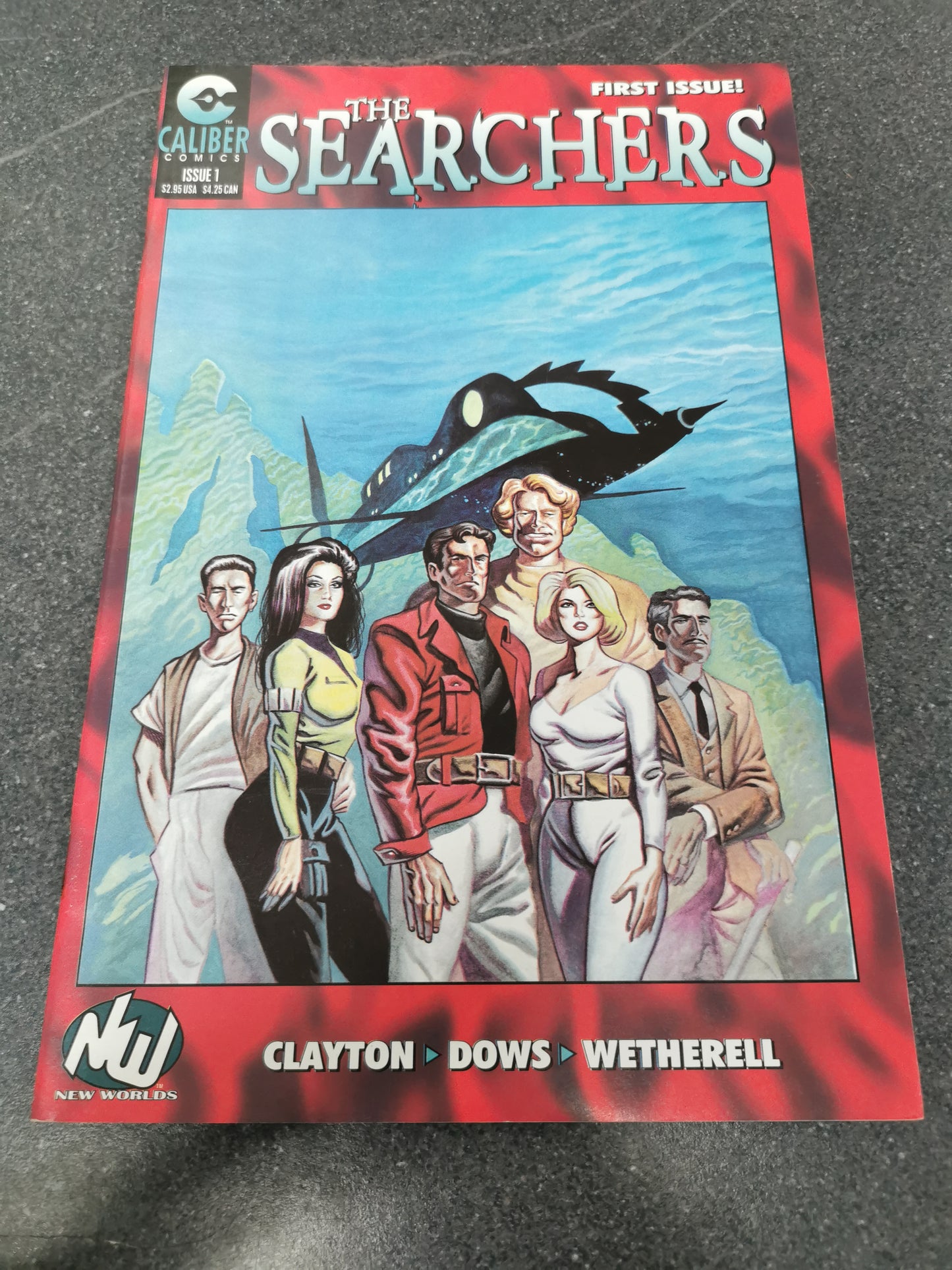 The Searchers #1 1996 Caliber Comic