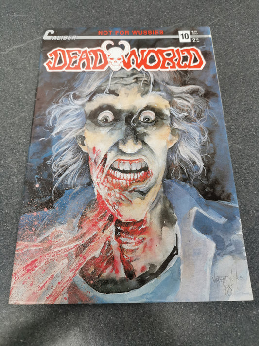 Dead World #10 1st appearance of The Crow 1988 Caliber comic