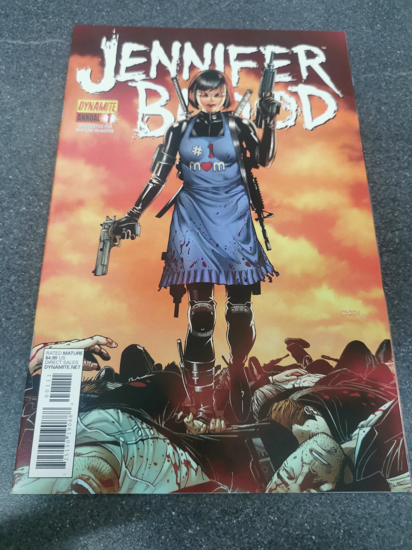 Jennifer Blood Annual #1 2012 Dynamite comic