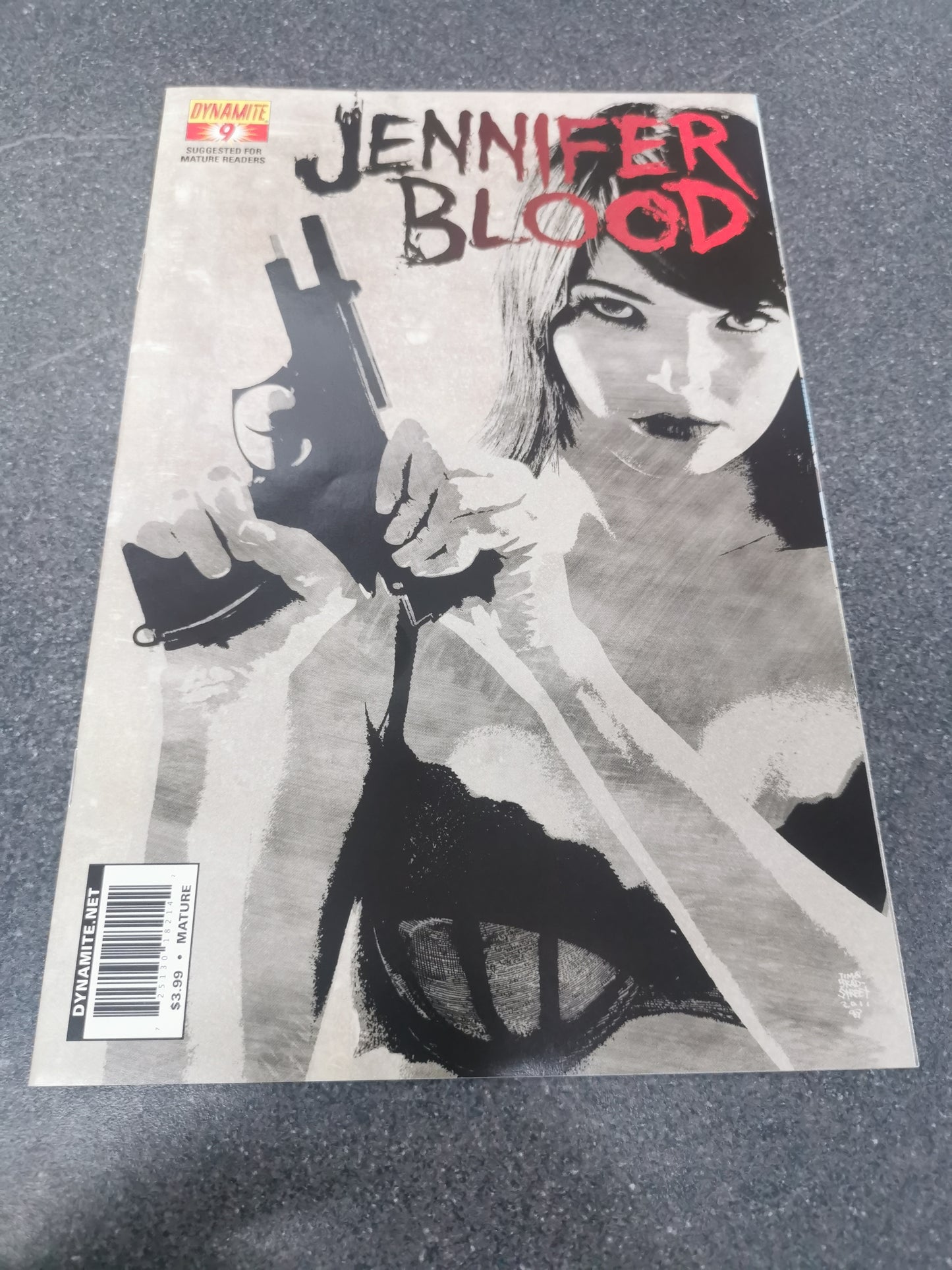 Jennifer Blood #9 2012 Dynamite comic