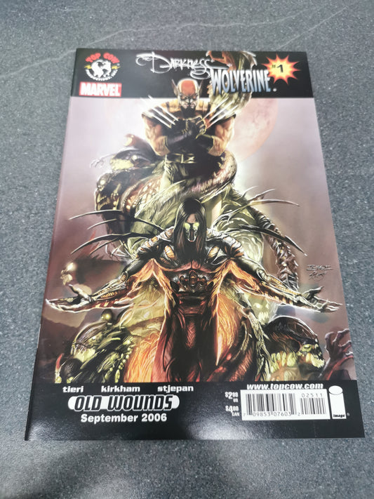 Darkness Wolverine #1 2006 Image Marvel comic