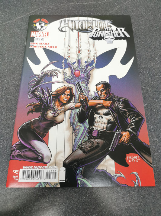 Witchblade Punisher #1 2007 Image Marvel comic