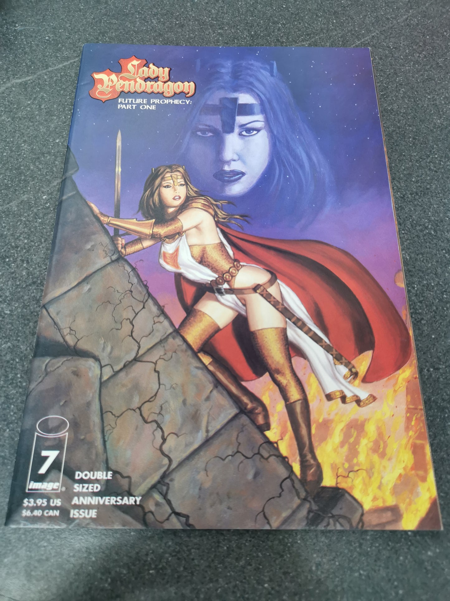 Lady Pendragon #7 1999 Image comic