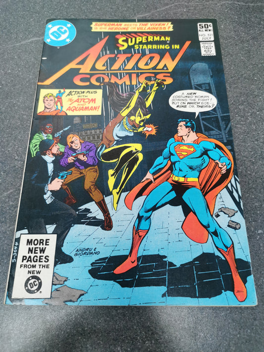 Action Comics #521 1981 1st appearance of Vixen DC comic