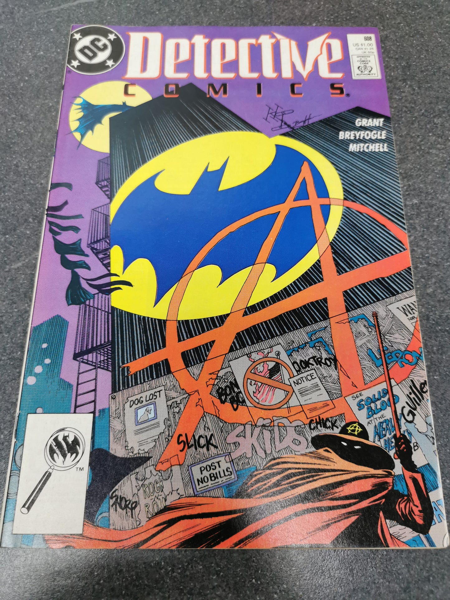 Detective Comics #608 1989 1st appearance of Anarky DC comic