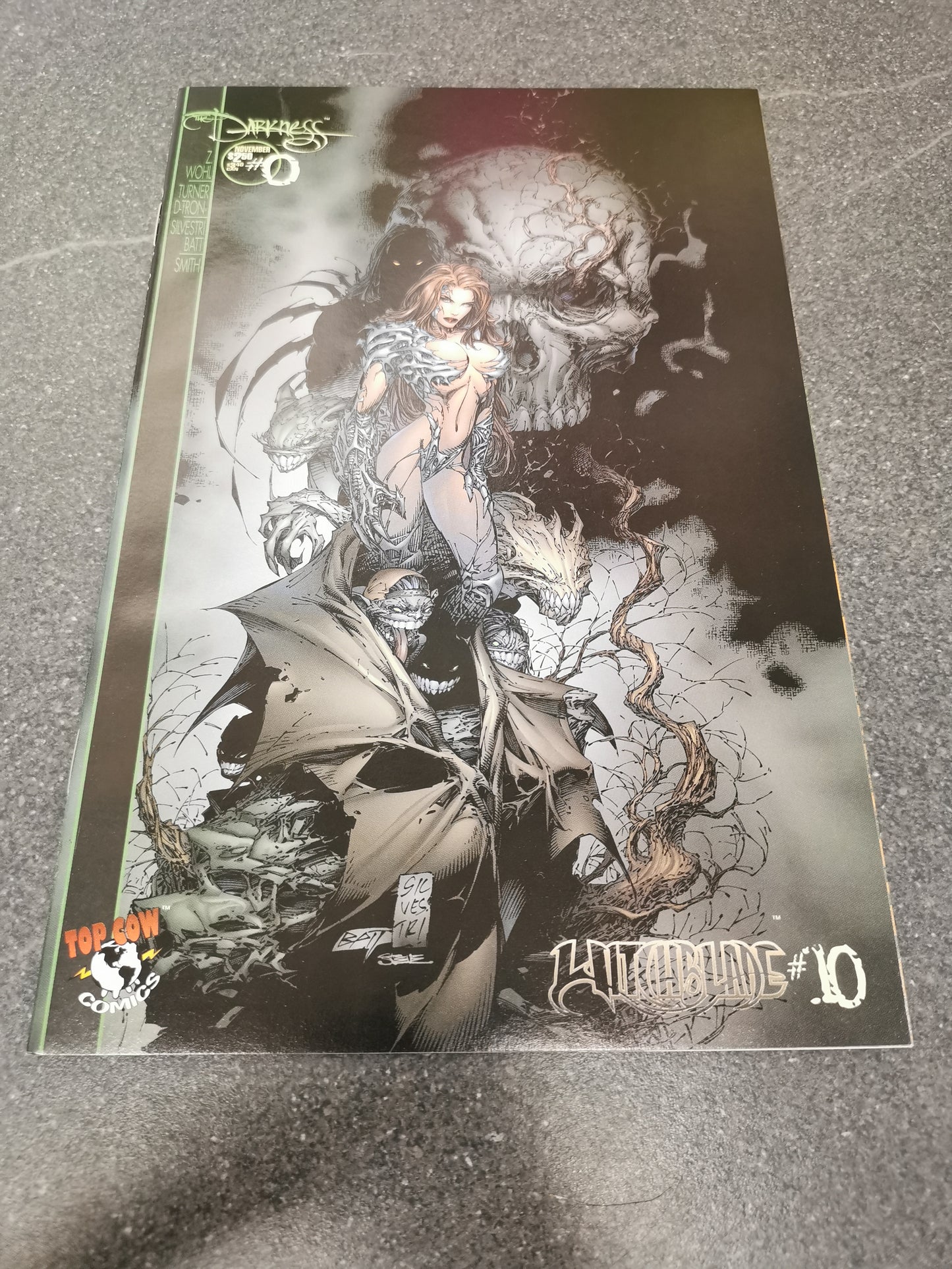 Witchblade #10 1996 1st appearance of Darkness Image comic