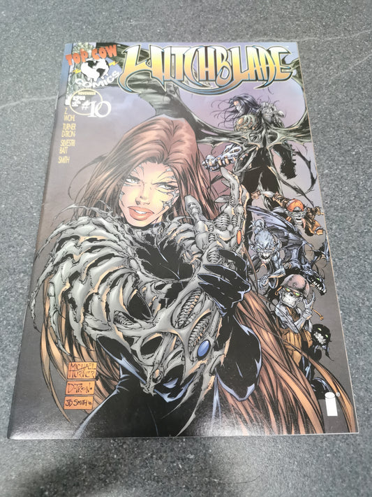 Witchblade #10 1996 1st appearance of Darkness Image comic