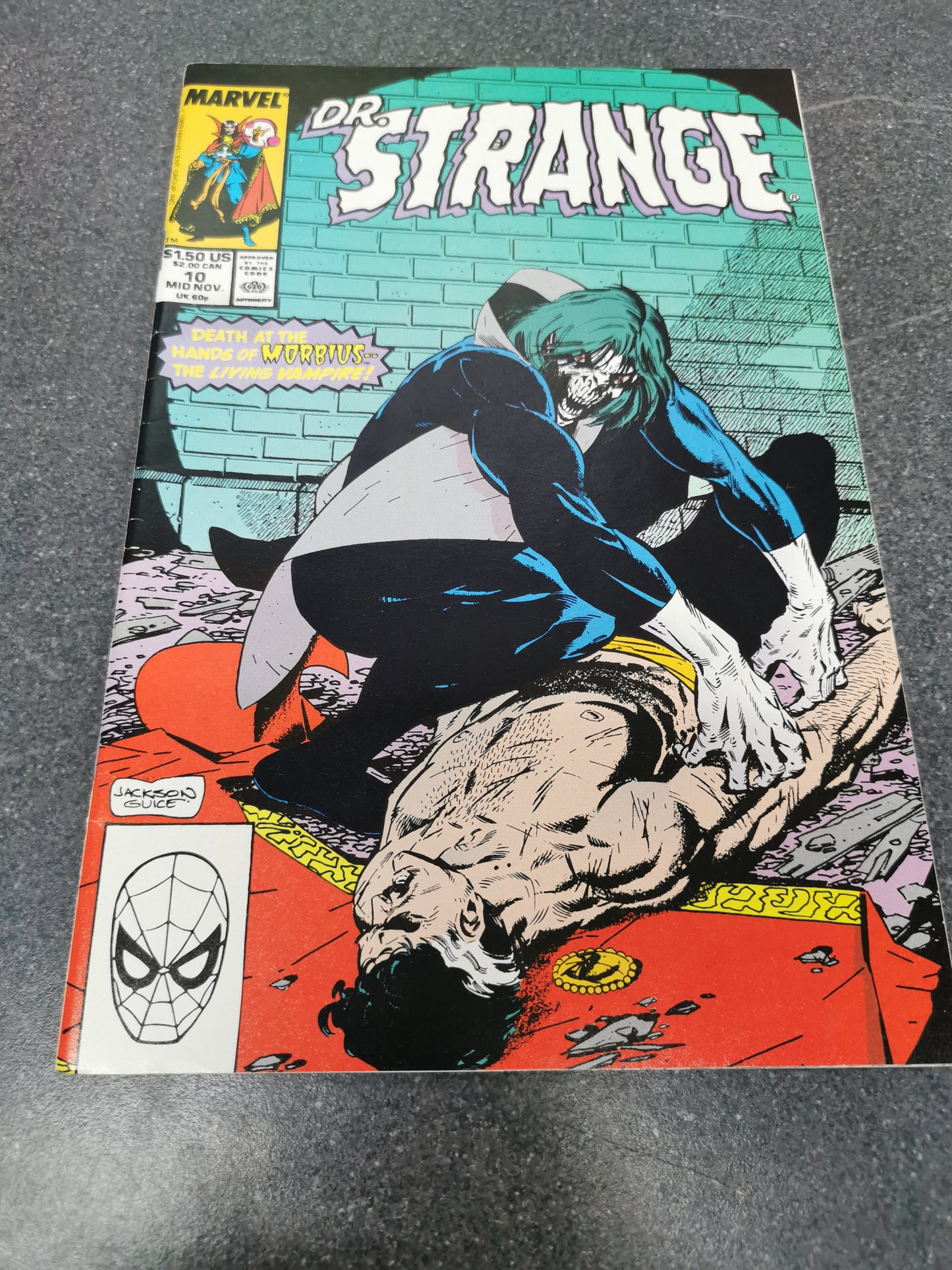 Doctor Strange #10 1989 1st appearance Victor Strange Marvel comic