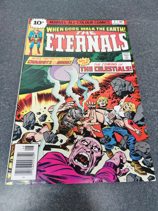 The Eternals #2 1976 1st appearance of Ajak and the Celestials Marvel comic