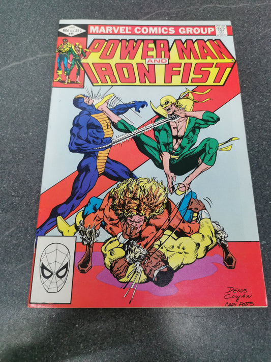 Power Man and Iron Fist #84 1982 4th appearance of Sabretooth Marvel comic