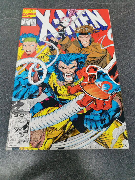 Xmen #4 1992 1st appearance of Omega Red Marvel comic