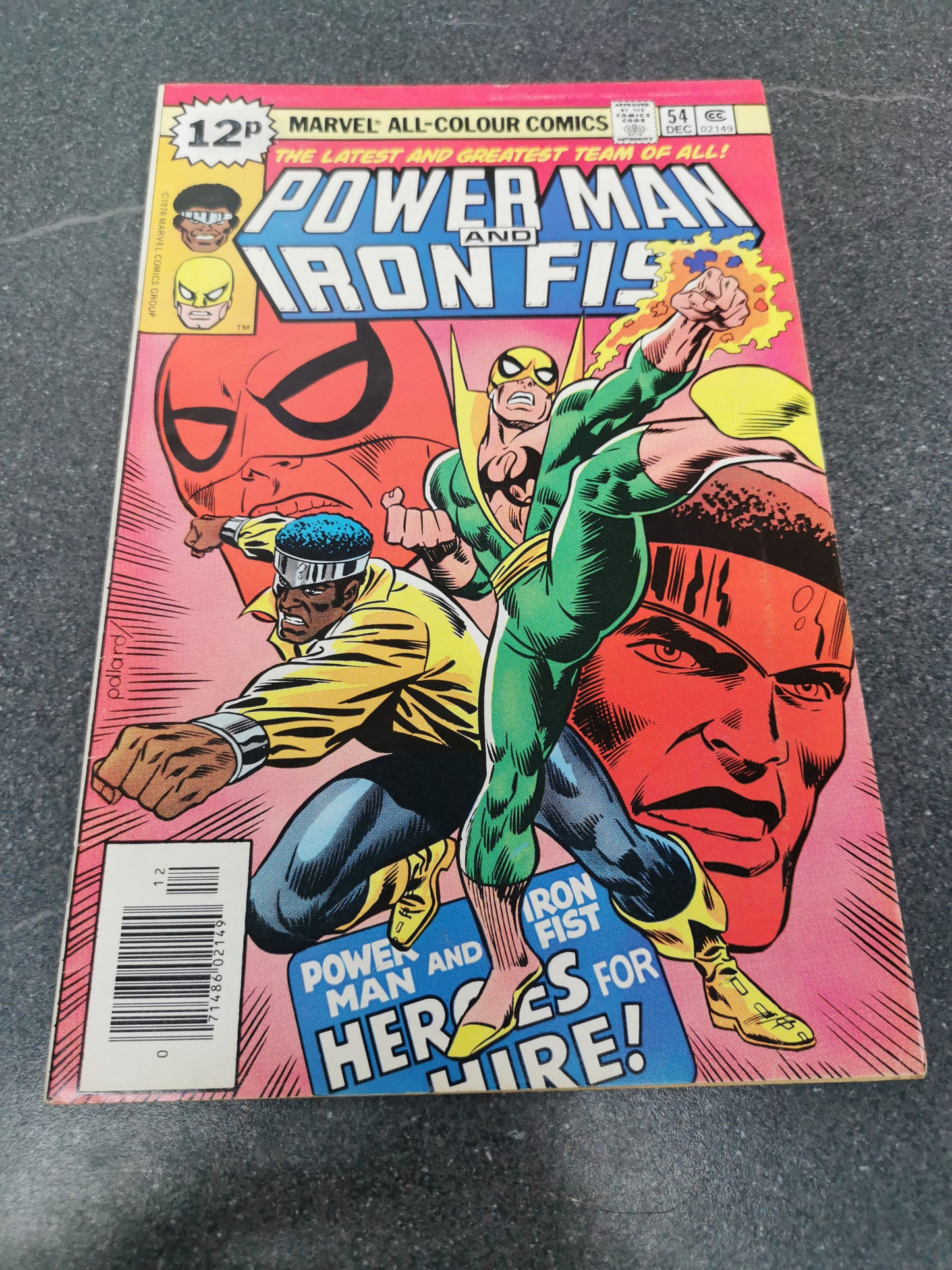 Power Man #54 1978 1st Heroes For Hire Marvel comic