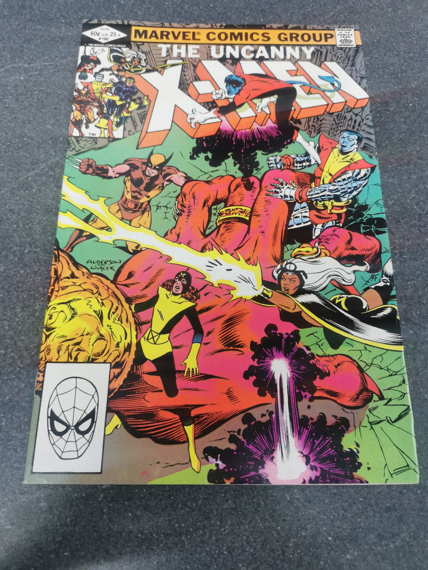 Uncanny Xmen #160 1982 1st appearance of Illyana Magik Marvel comic
