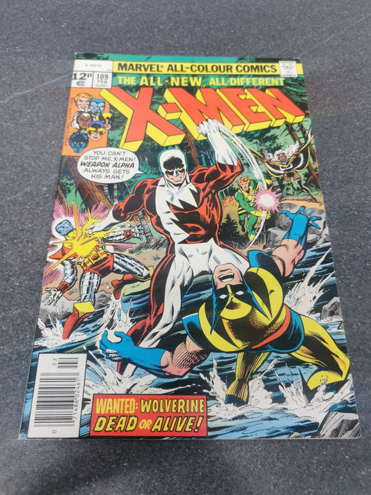 Xmen #109 1978 1st appearance of Weapon Alpha Vindicator Marvel comic