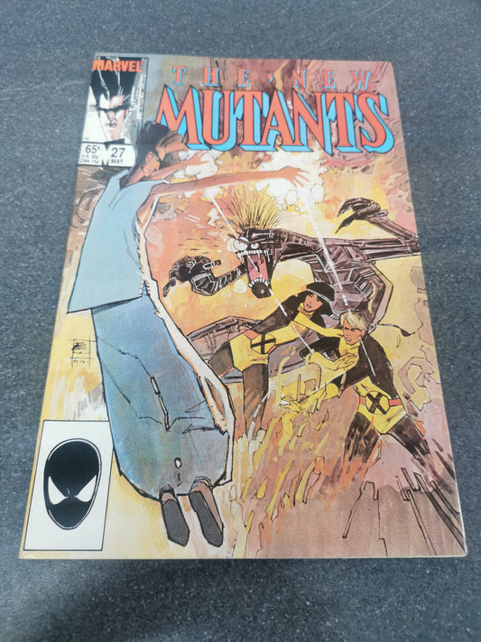 The New Mutants #27 1985 1st appearance of Legion in costume Marvel comic