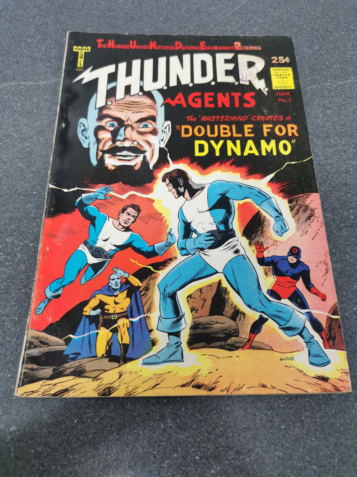 Thunder Agents #5 1966 Tower comic