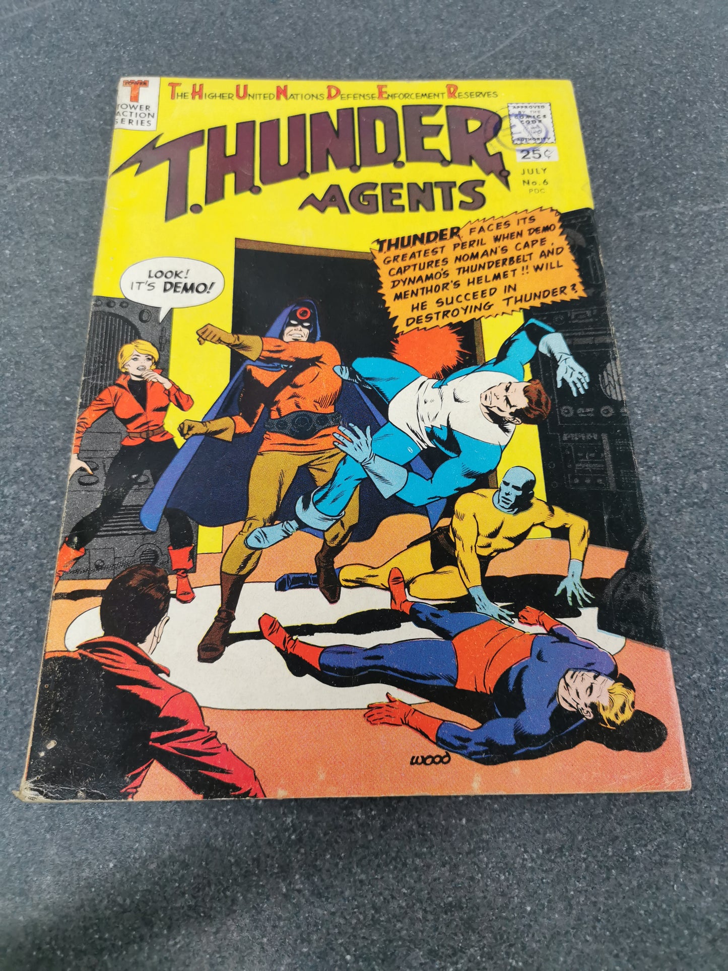Thunder Agents #6 1966 Tower comic
