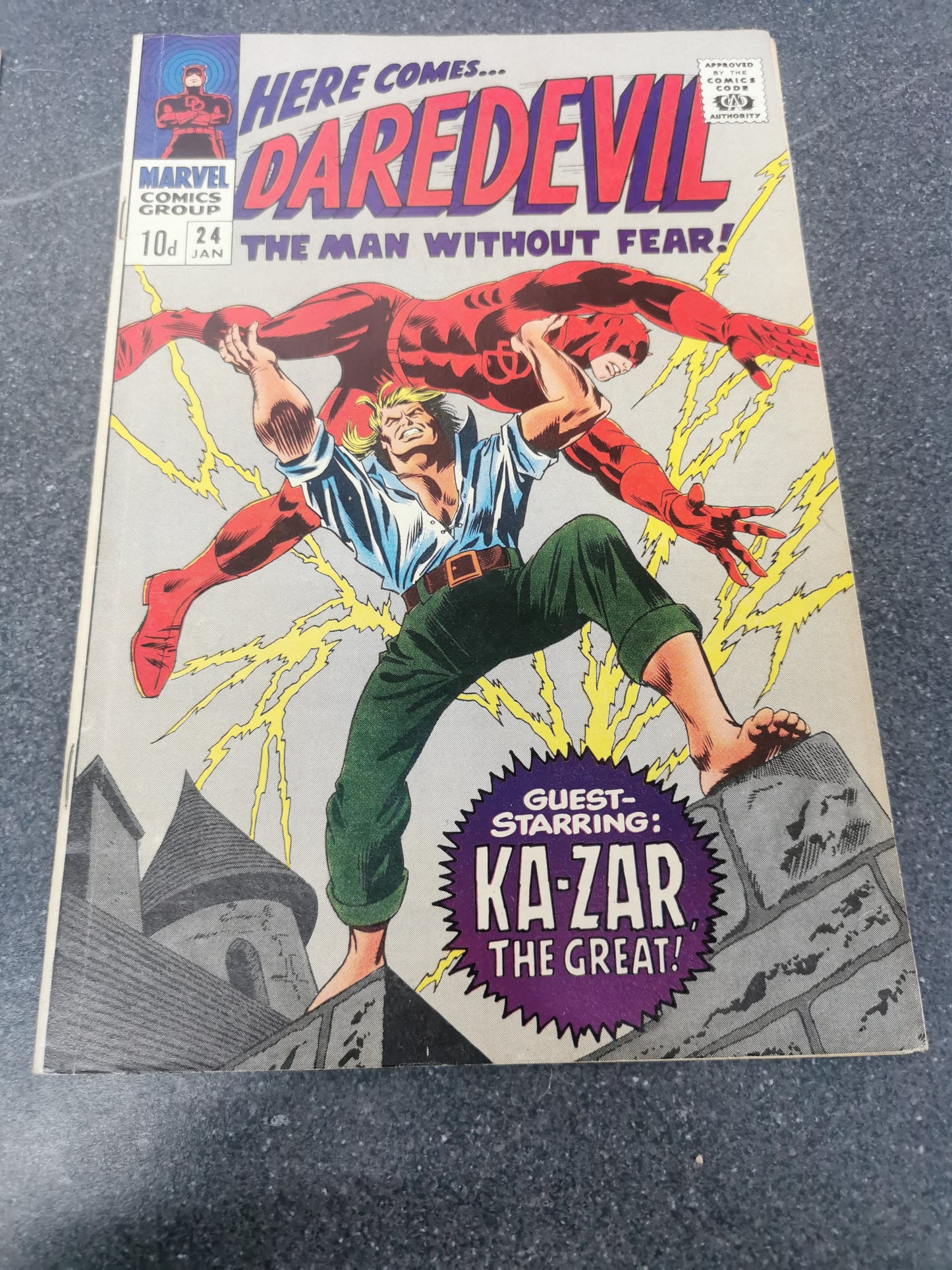 Daredevil #24 1967 Marvel comic