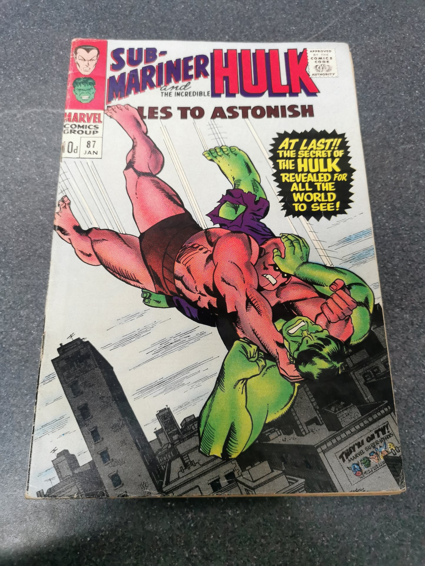 Tales To Astonish #87 1967 Marvel comic