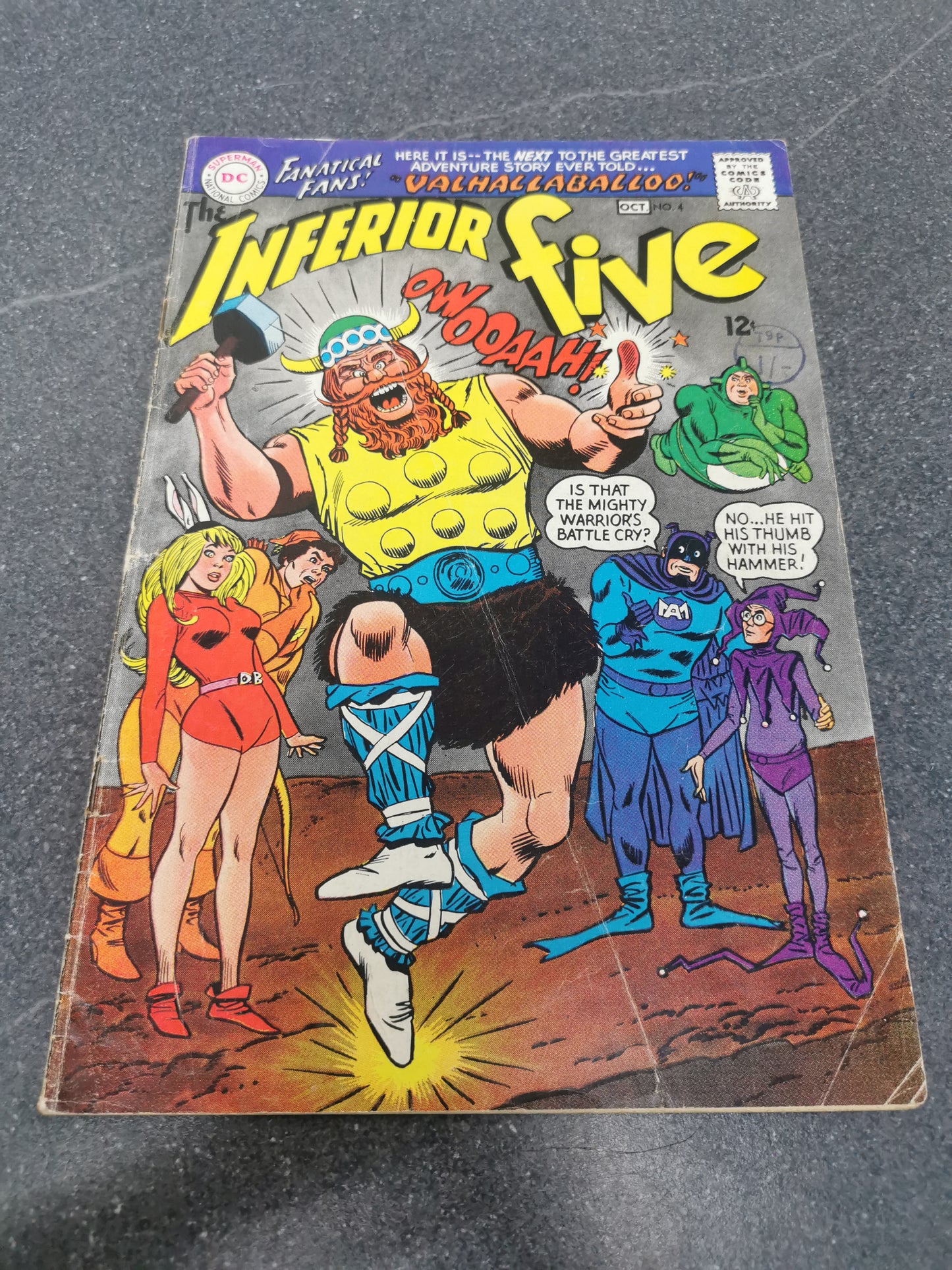 The Inferior Five #4 1967 DC comic