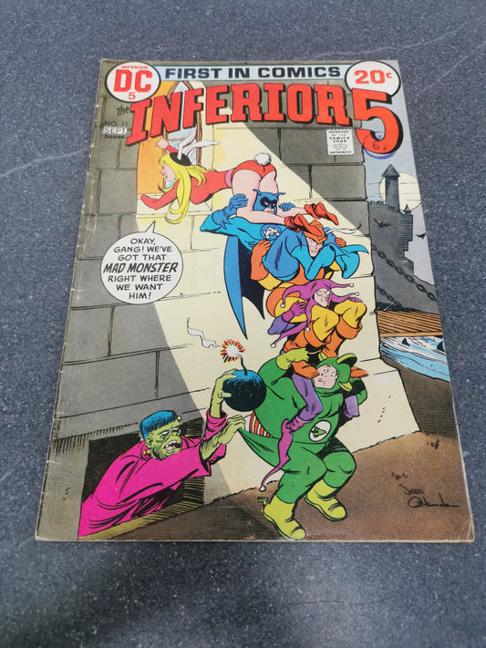 The Inferior Five #11 1972 DC comic