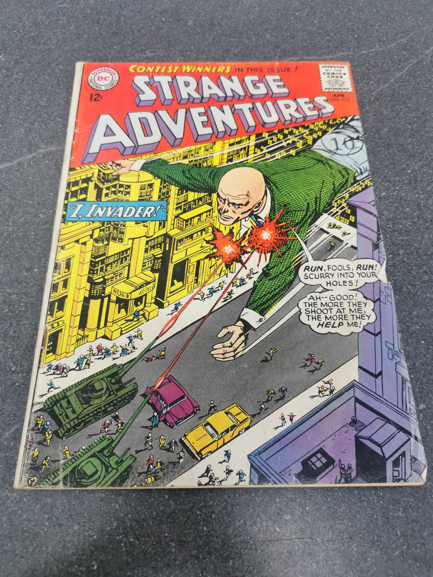 Strange Adventures #175 1965 DC comic