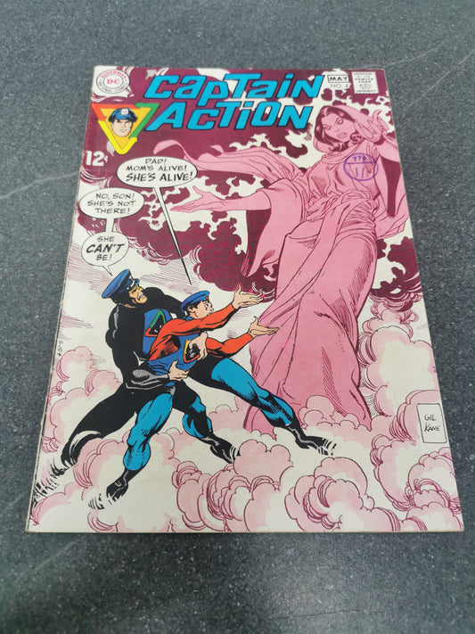 Captain Action #4 1969 DC comic