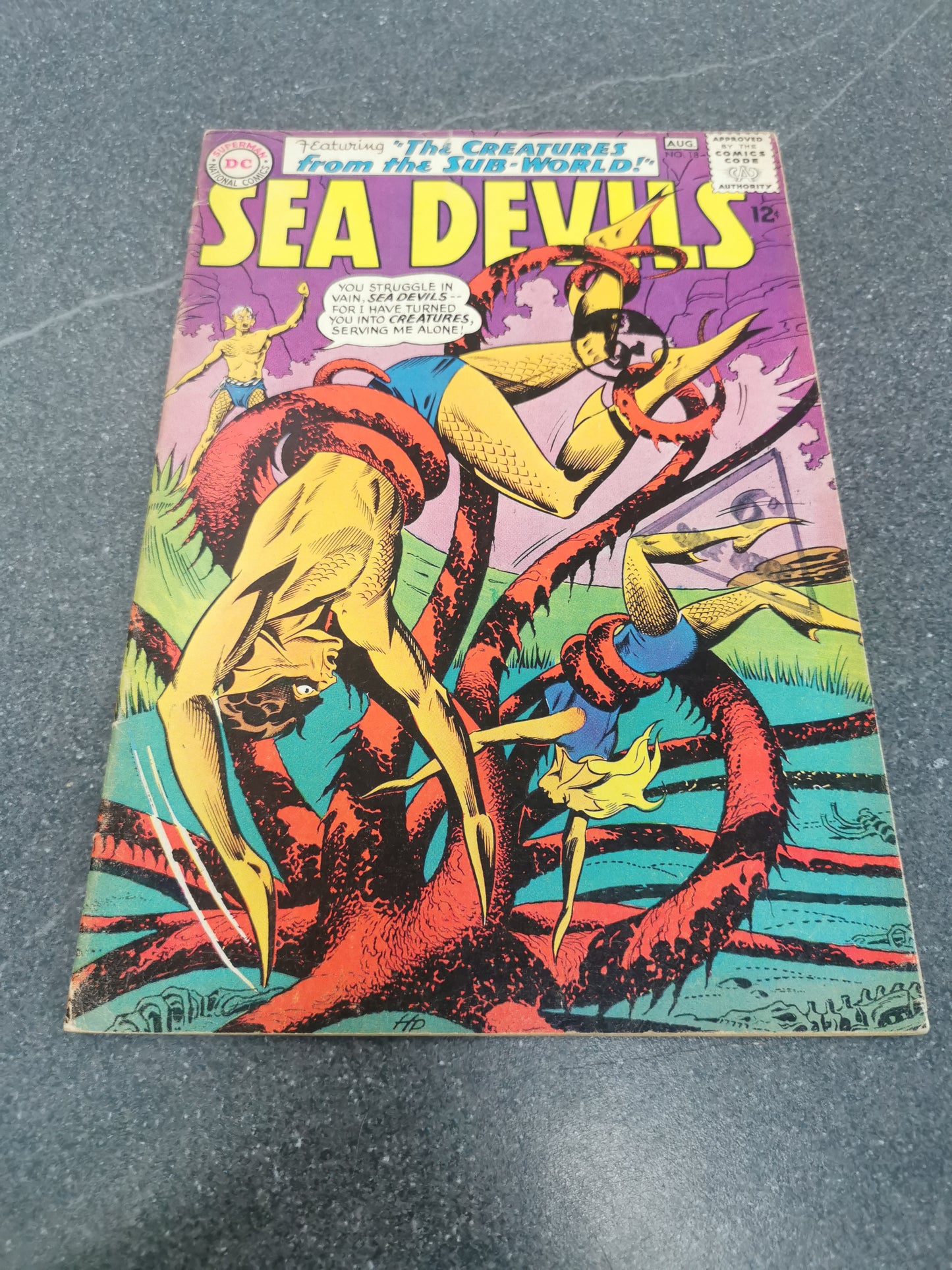 Sea Devils #18 1964 DC comic