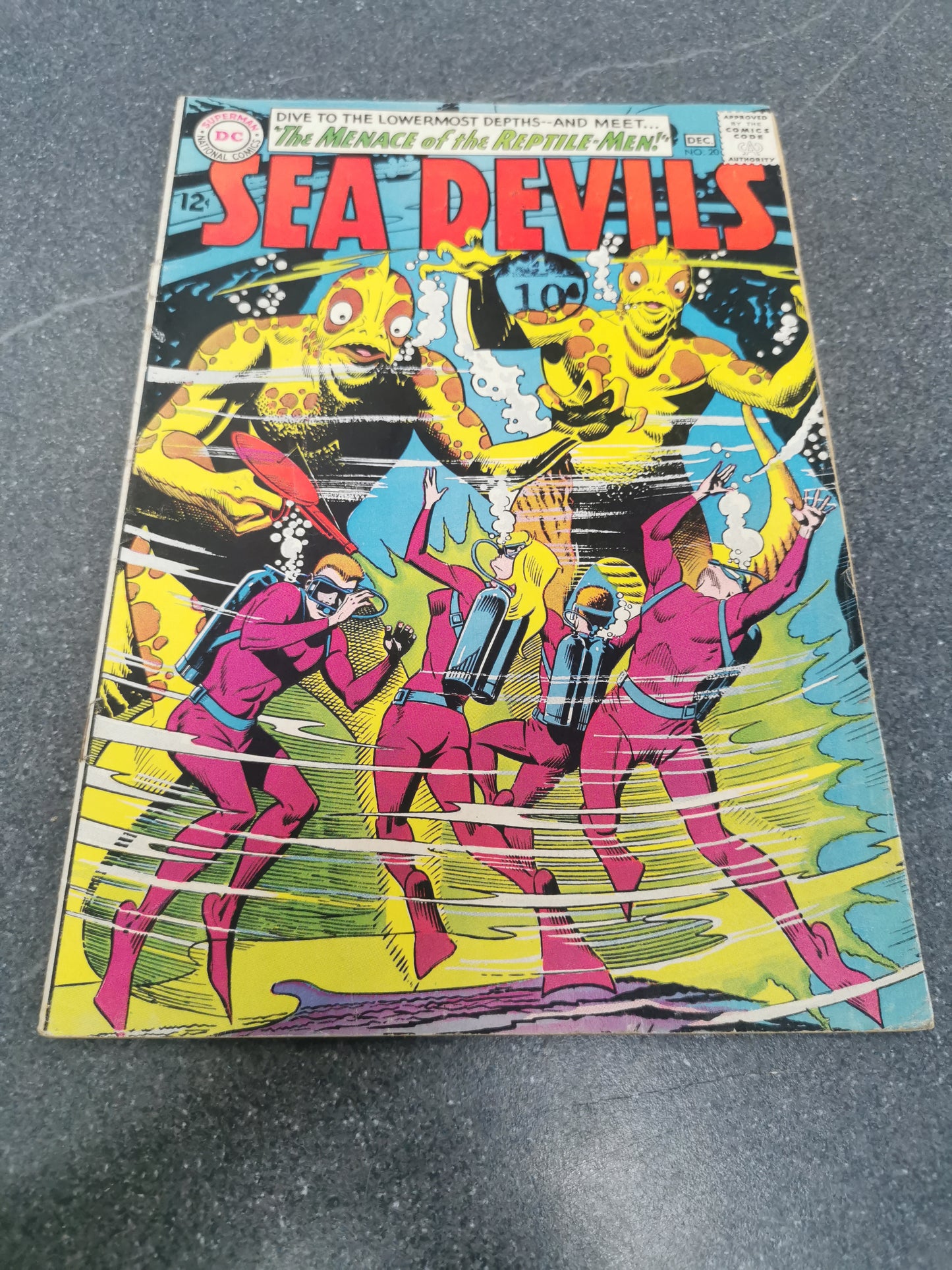 Sea Devils #20 1964 DC comic