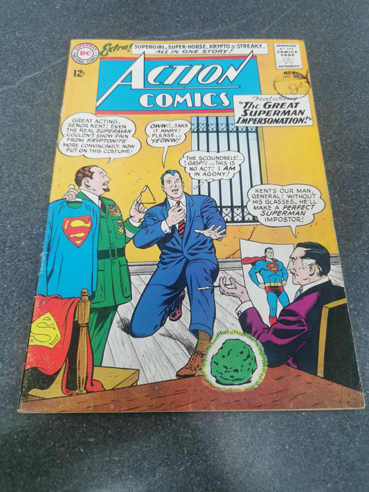 Action Comics #306 1963 DC comic