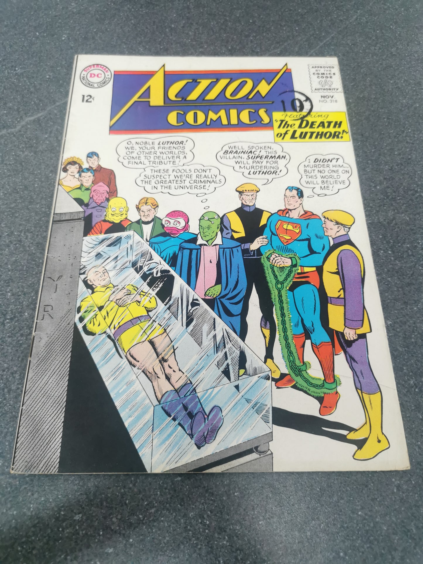 Action Comics #318 1964 DC comic