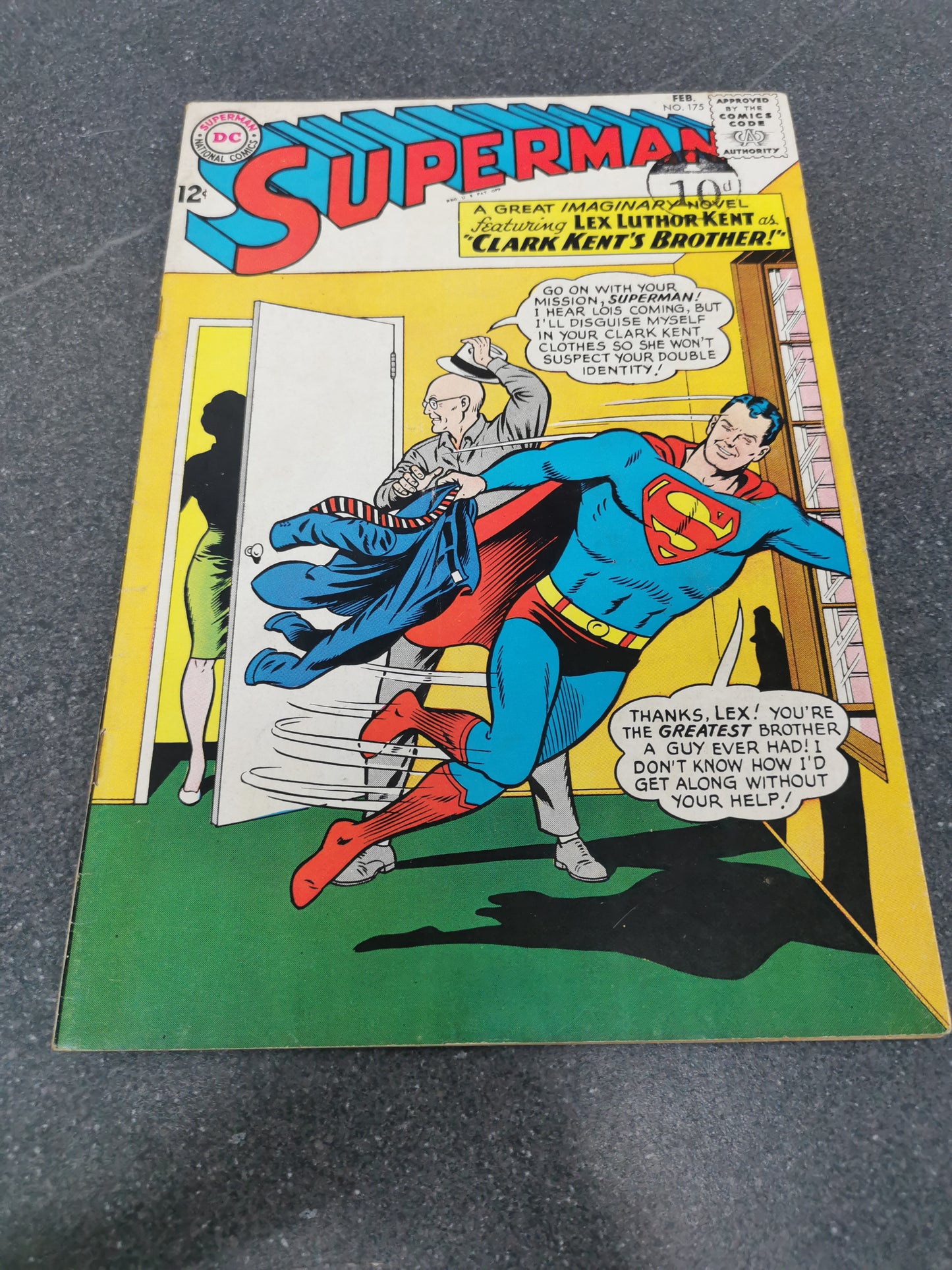 Superman #175 1965 DC comic