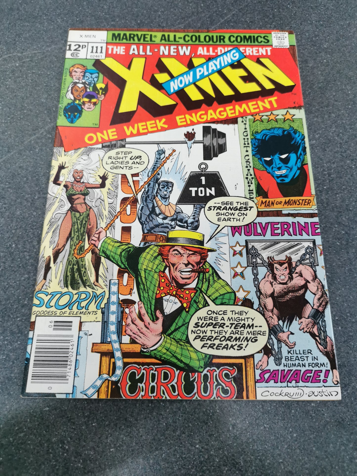 Xmen #111 1978 Marvel comic